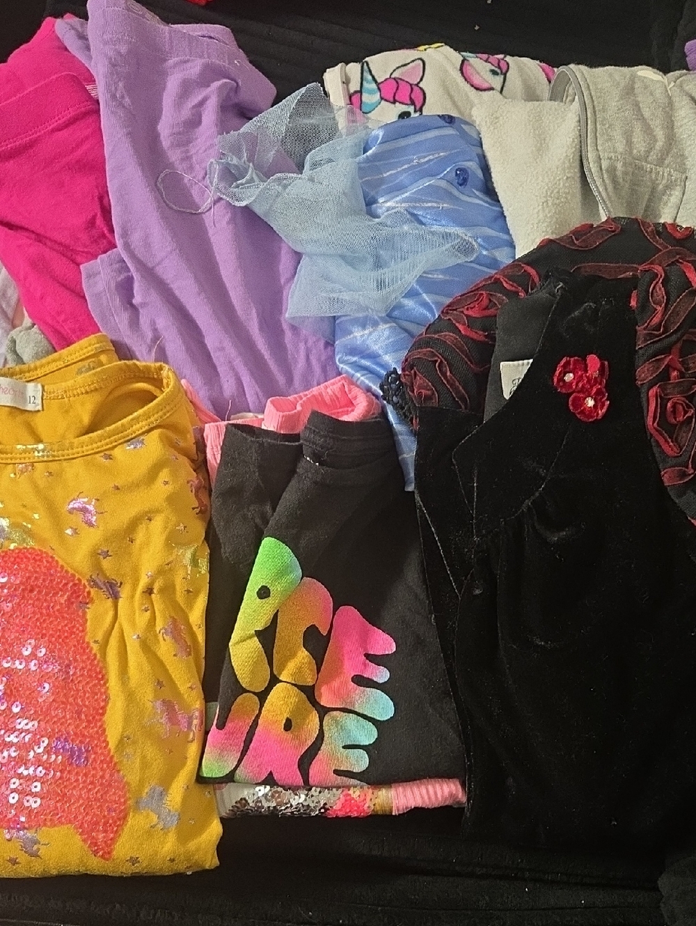 Girls Mixed Lot Of Clothes Bundle(see Details)) 14 Items